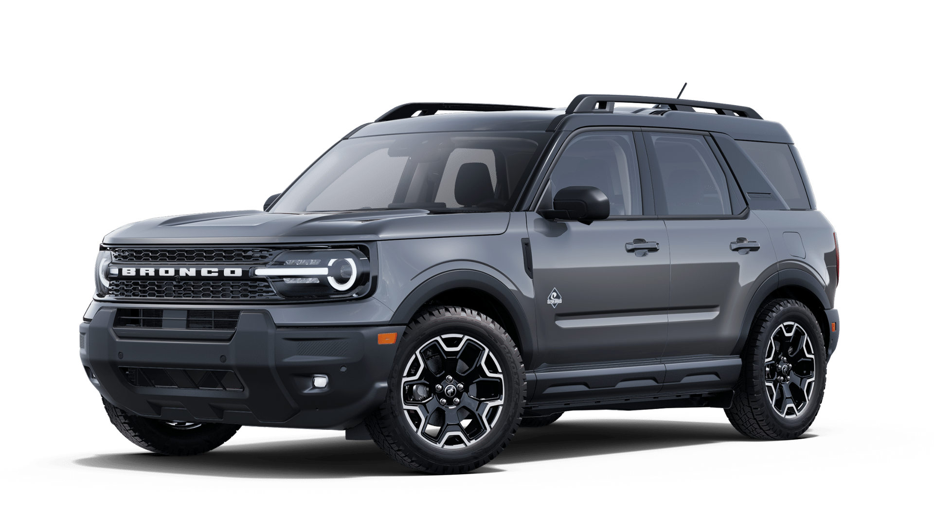 New 2025 Carbonized Gray Metallic Ford Outer Banks® image 24