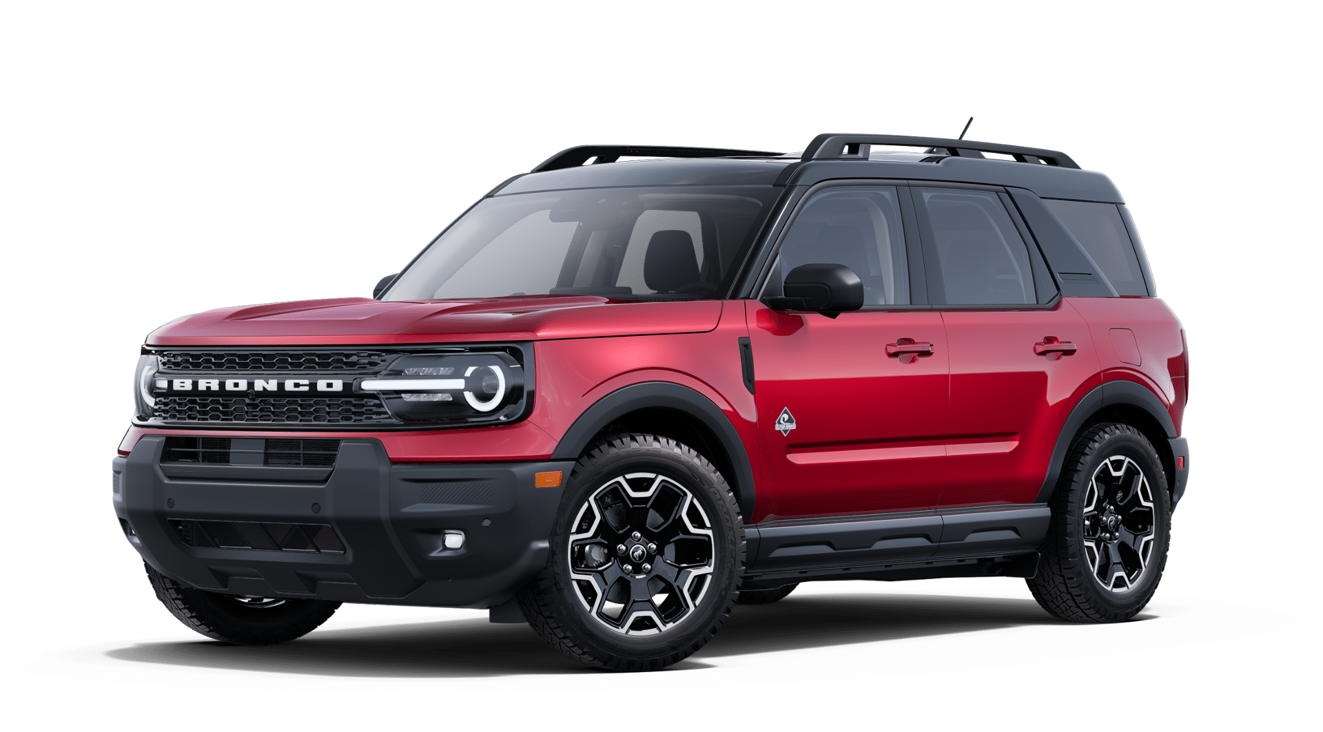 New 2025 Ruby Red Metallic Tinted Clearcoat Ford Outer Banks® image 50