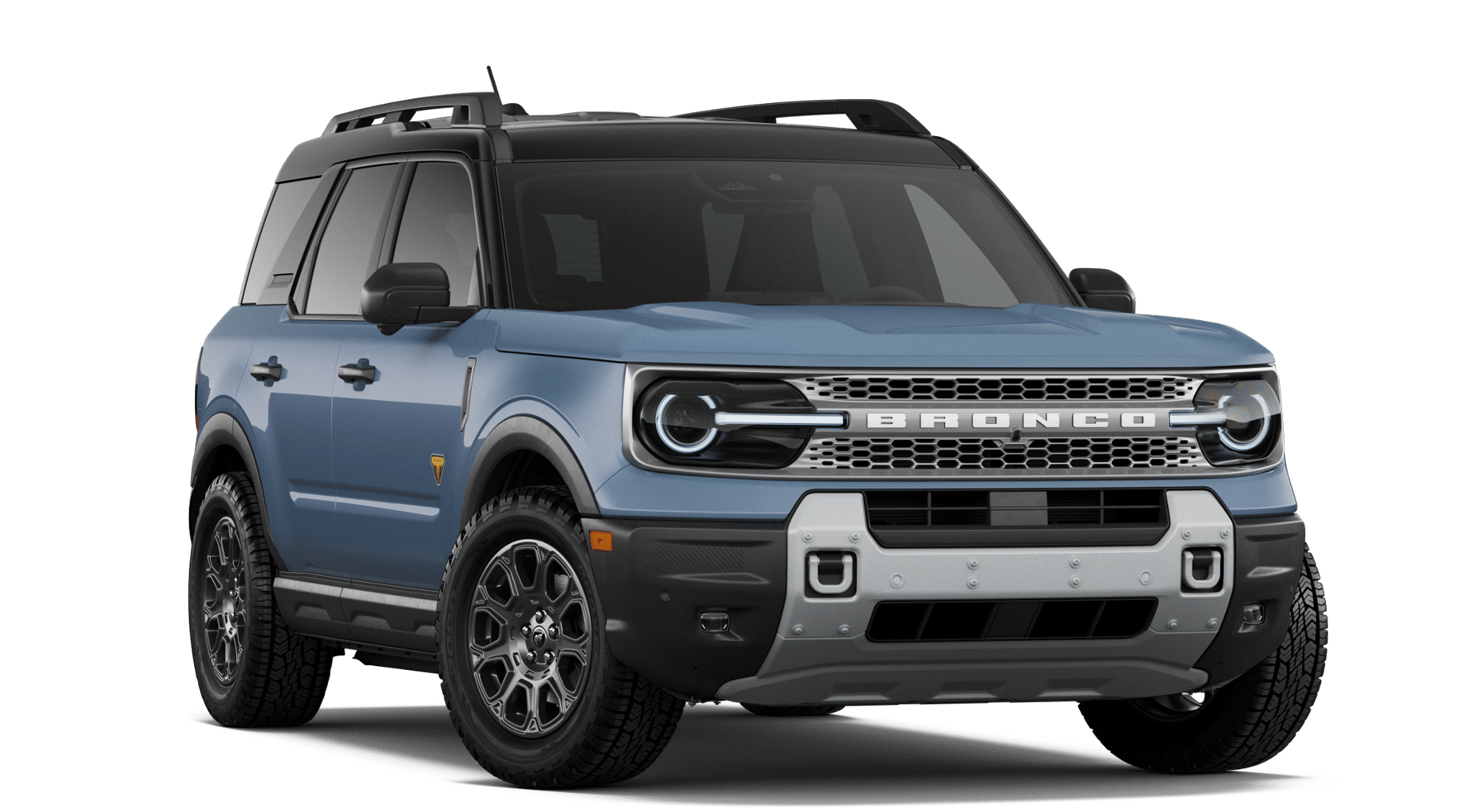 New 2026 Azure Gray Metallic Tri-Coat Ford Badlands image 50