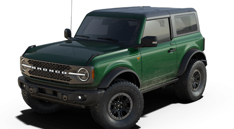 2023 Eruption Green Metallic Ford Bronco Badlands 4X4 Convertible