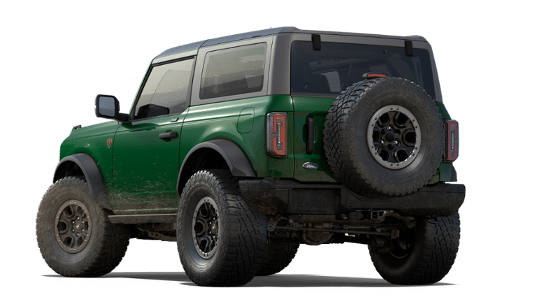 2023 Eruption Green Metallic Ford Bronco Badlands 4X4 Convertible