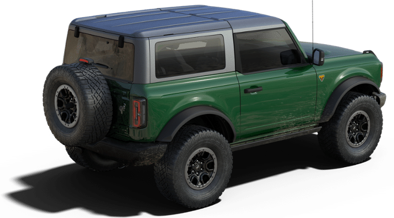 2023 Eruption Green Metallic Ford Bronco Badlands 4X4 Convertible