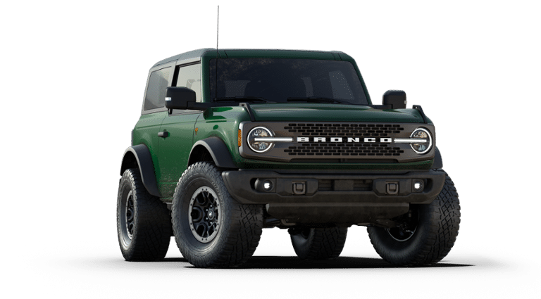 2023 Eruption Green Metallic Ford Bronco Badlands 4X4 Convertible