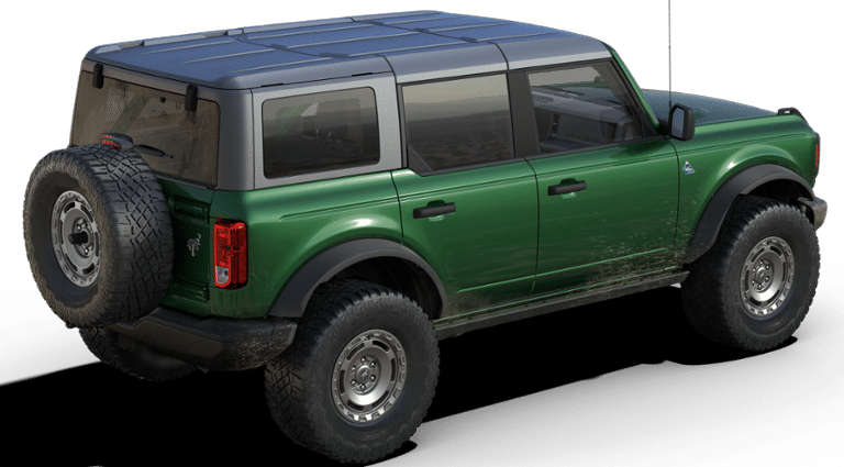 2024 Eruption Green Metallic Ford Bronco Black Diamond 4X4 Convertible