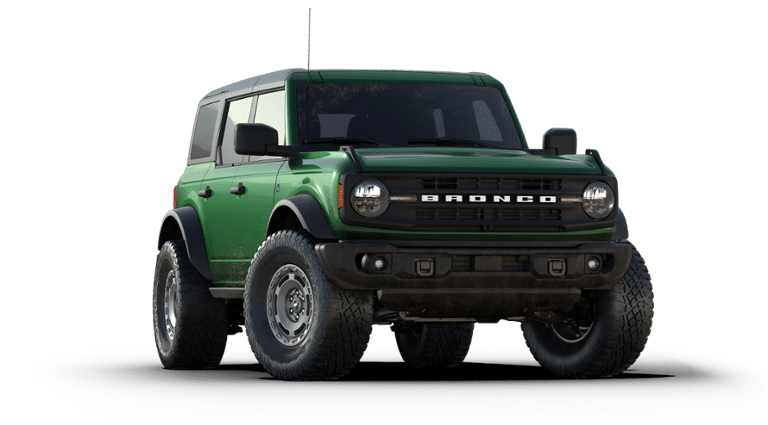 2024 Eruption Green Metallic Ford Bronco Black Diamond 4X4 Convertible