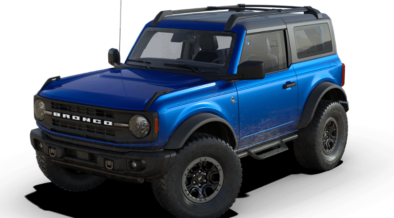 2024 Velocity Blue Metallic Ford Bronco Black Diamond 4X4 Convertible
