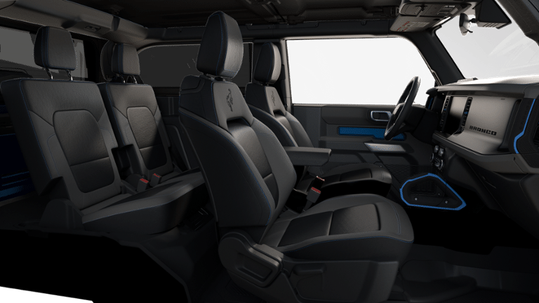 2024 Velocity Blue Metallic Ford Bronco Black Diamond 4X4 Convertible