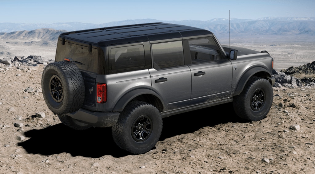 Make a Statement with the Bronco Big Bend's Black Appearance Package!