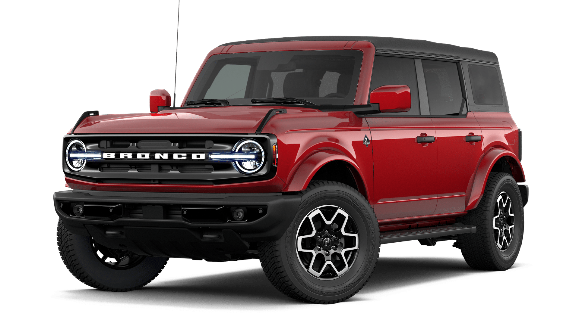 New 2026 Ruby Red Metallic Tinted Clearcoat Ford Outer Banks® image 1