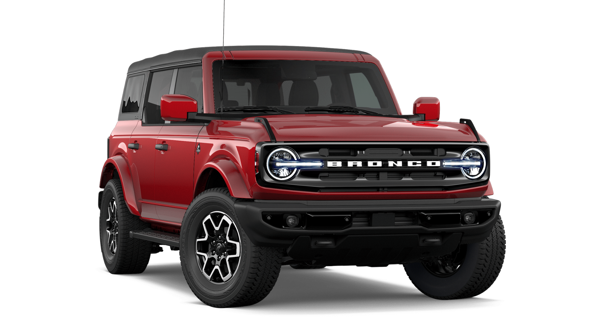 New 2026 Ruby Red Metallic Tinted Clearcoat Ford Outer Banks® image 4