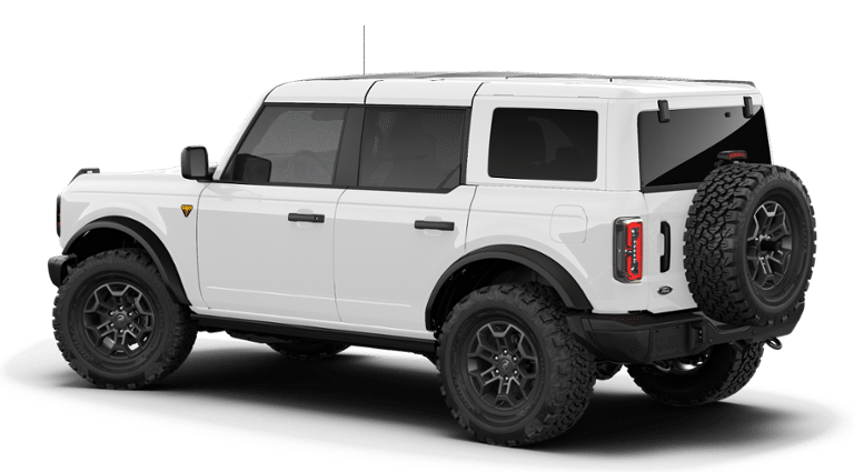 2026 Oxford White Ford Bronco Badlands 4X4 4 Door
