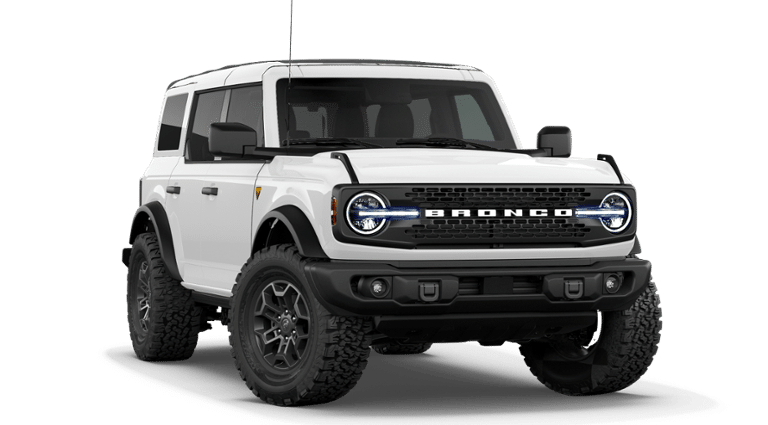 2026 Oxford White Ford Bronco Badlands 4X4 4 Door