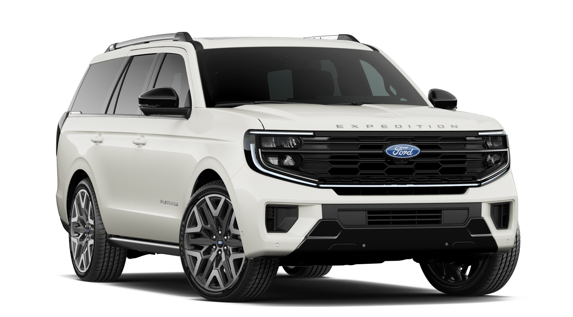 New 2027 Star White Metallic Tri-Coat Ford Platinum image 4