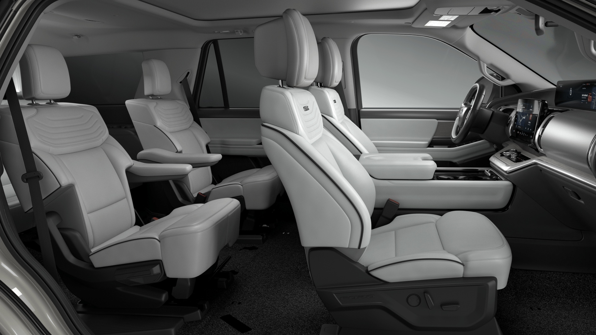 New 2027 Star White Metallic Tri-Coat Ford Platinum image 6