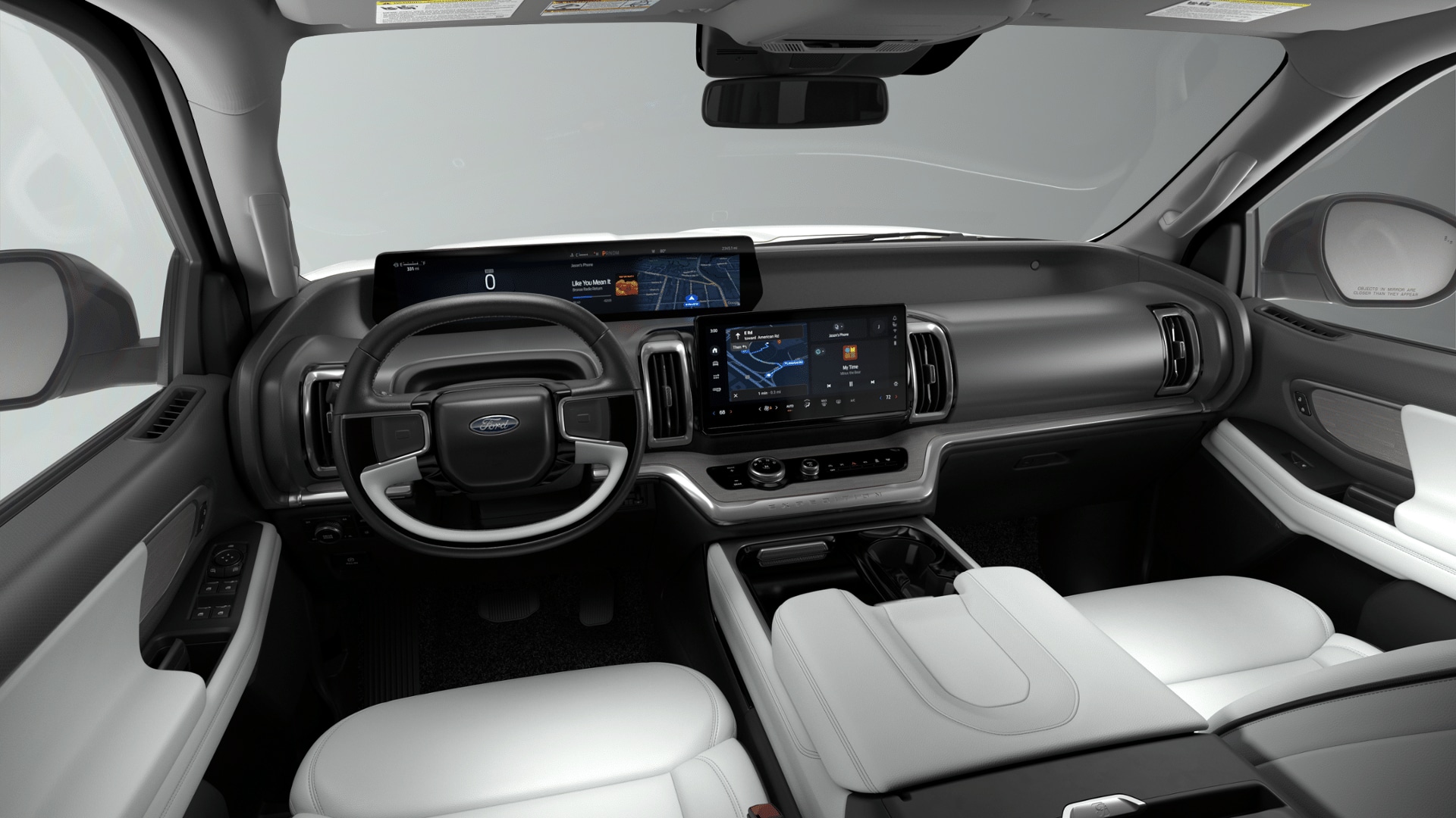 New 2027 Star White Metallic Tri-Coat Ford Platinum image 7