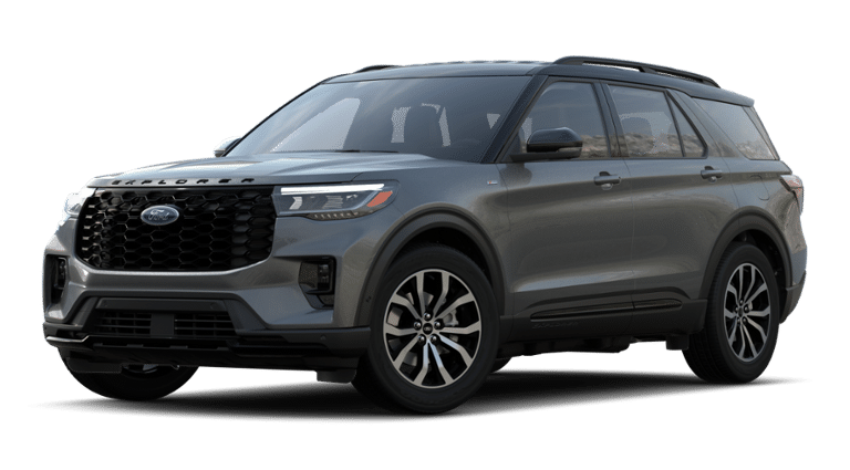 2025 Carbonized Gray Metallic Ford Explorer ST-Line RWD SUV