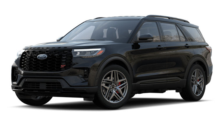 2025 Agate Black Metallic Ford Explorer ST RWD SUV