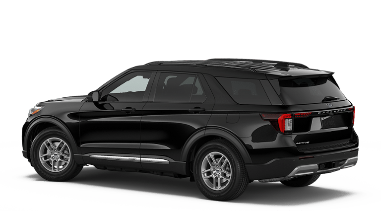 2026 Agate Black Metallic Ford Explorer Active RWD SUV