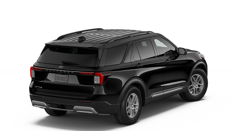2026 Agate Black Metallic Ford Explorer Active RWD SUV