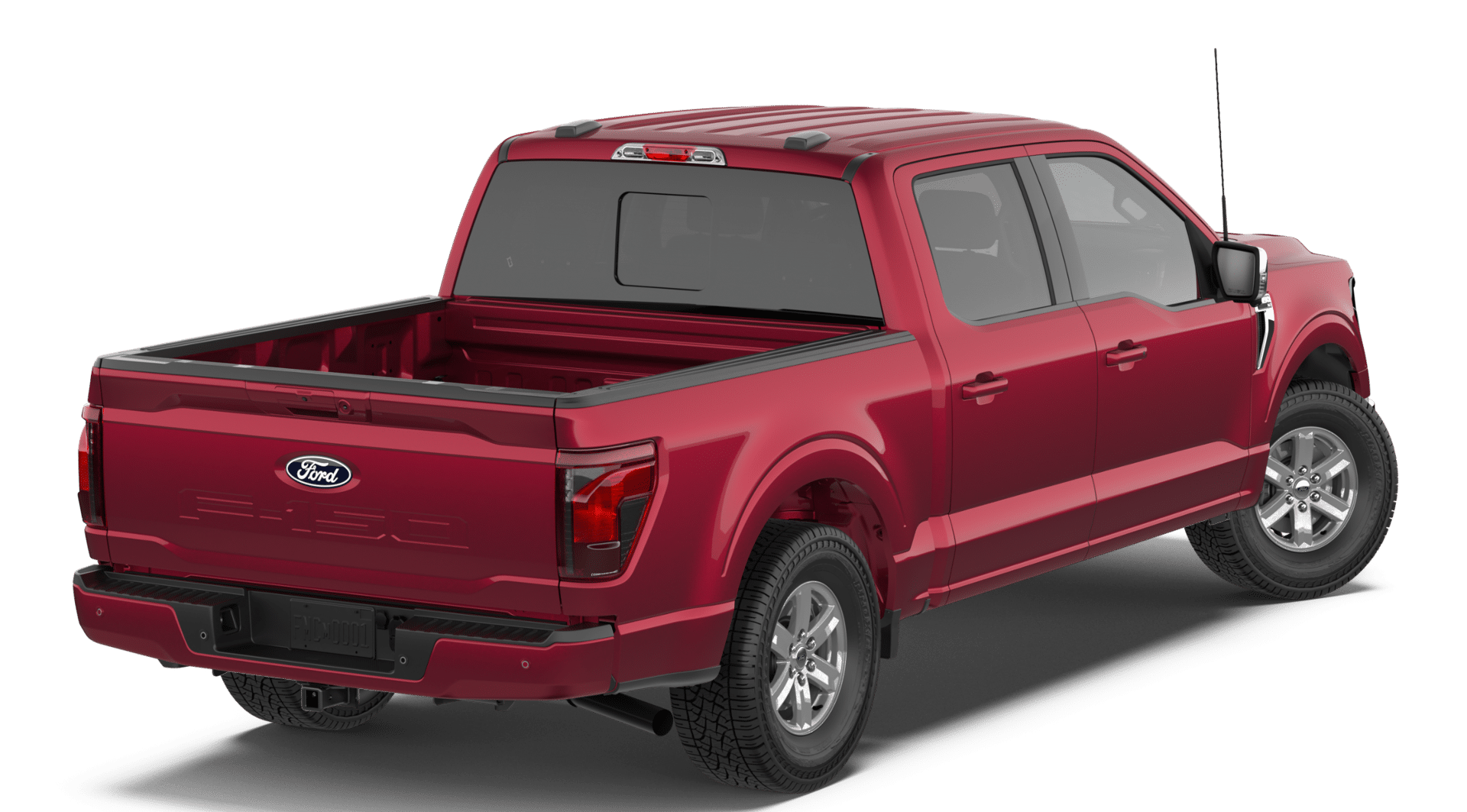 New 2026 Ruby Red Metallic Tinted Clearcoat Ford XLT image 3