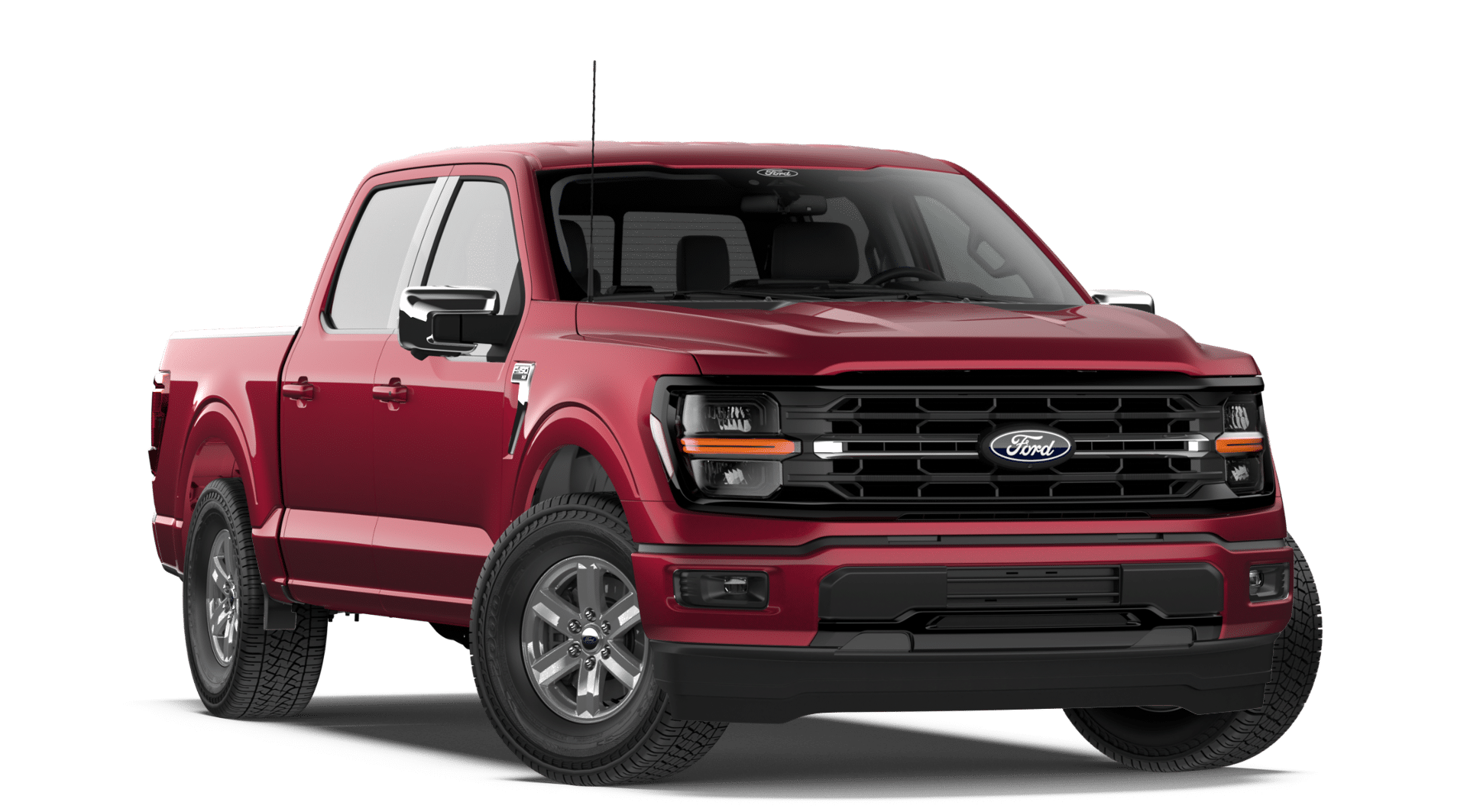 New 2026 Ruby Red Metallic Tinted Clearcoat Ford XLT image 4