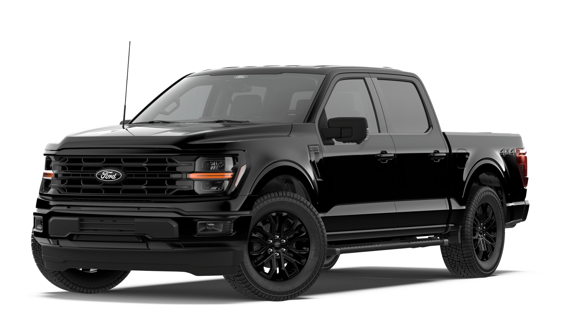 New 2026 Agate Black Metallic Ford XLT image 2
