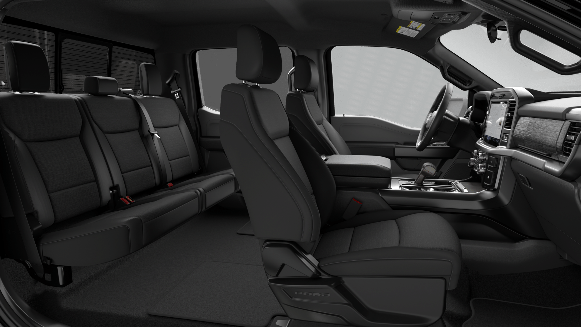 New 2026 Agate Black Metallic Ford XLT image 7