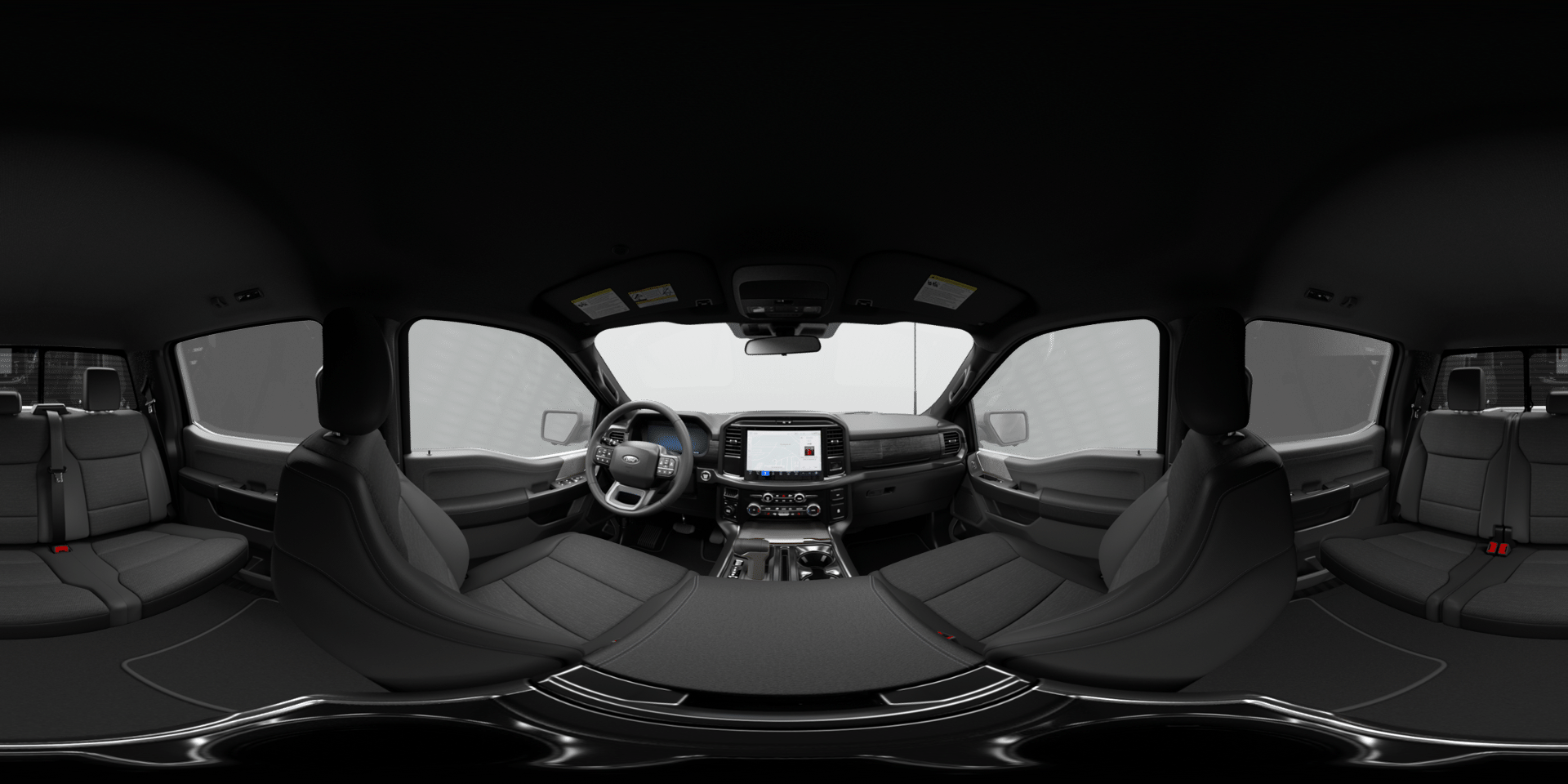 New 2026 Agate Black Metallic Ford XLT image 9