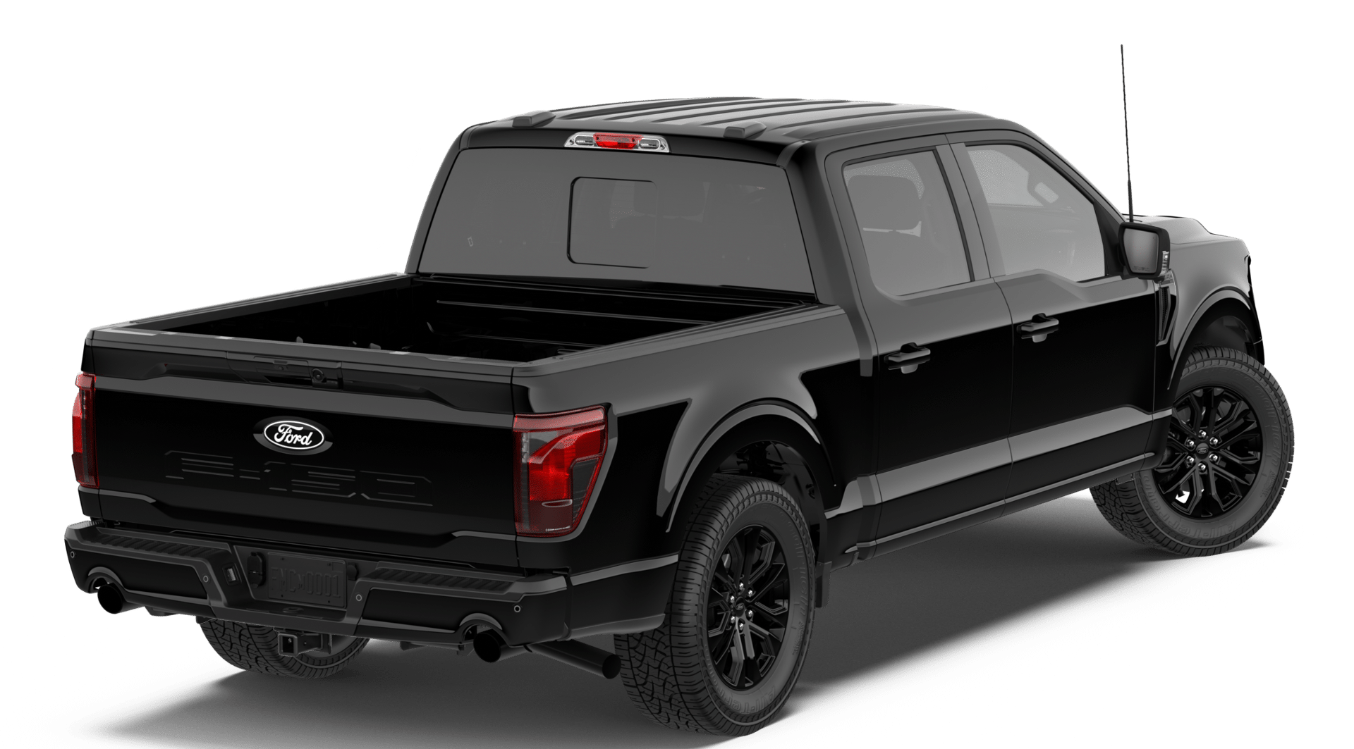 New 2026 Agate Black Metallic Ford XLT image 3