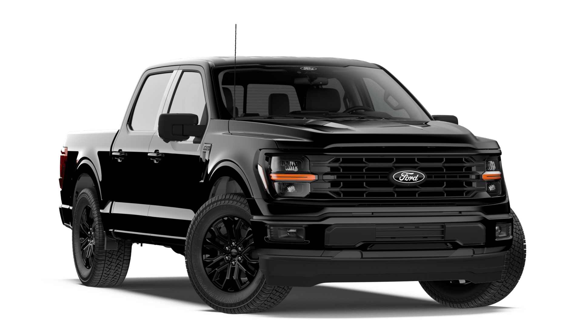 New 2026 Agate Black Metallic Ford XLT image 4