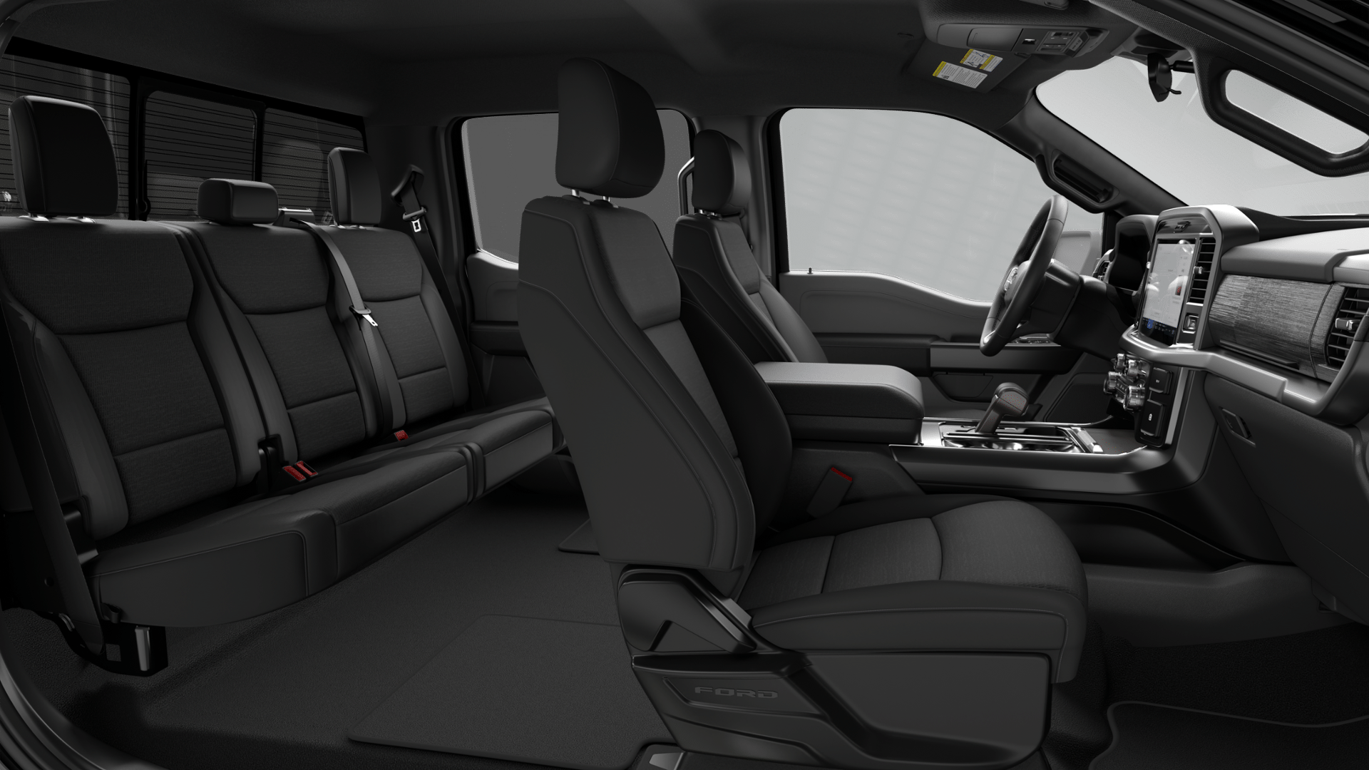 New 2026 Agate Black Metallic Ford XLT image 6