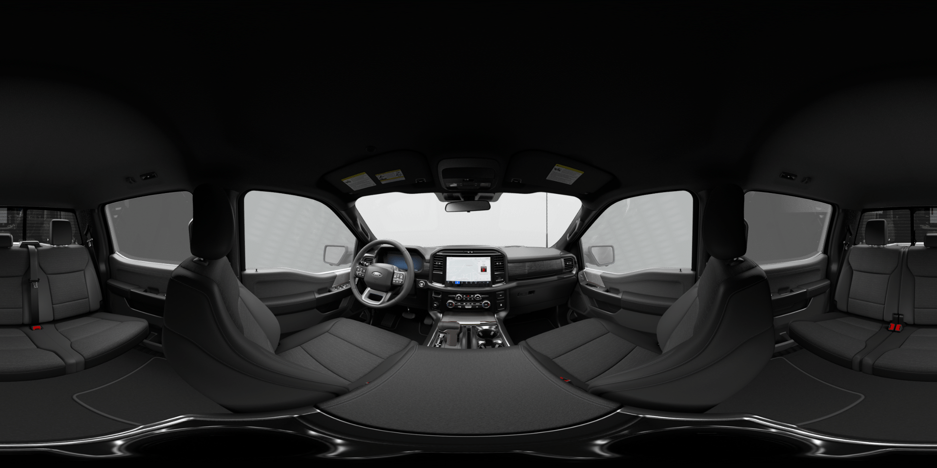 New 2026 Agate Black Metallic Ford XLT image 8