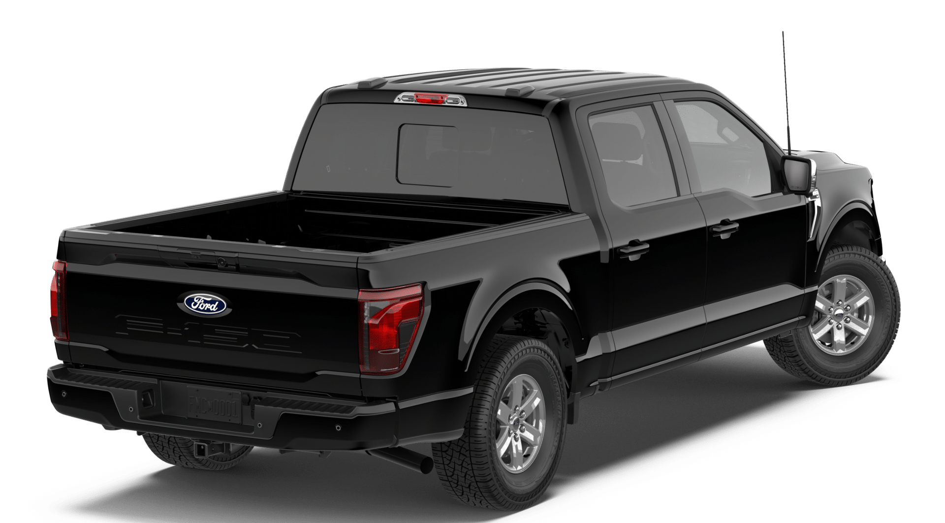 New 2026 Agate Black Metallic Ford XLT image 3
