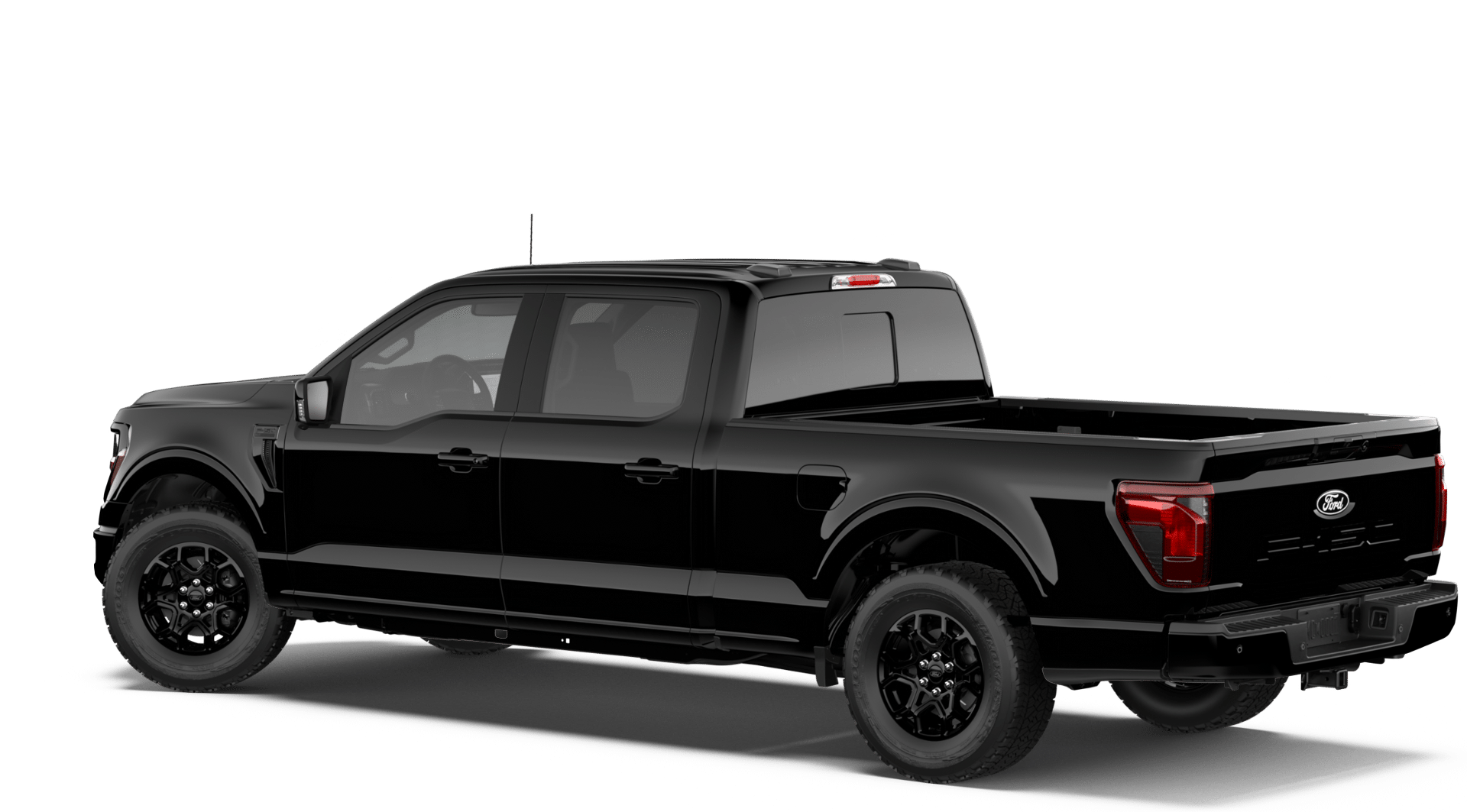 New 2026 Agate Black Metallic Ford XLT image 2