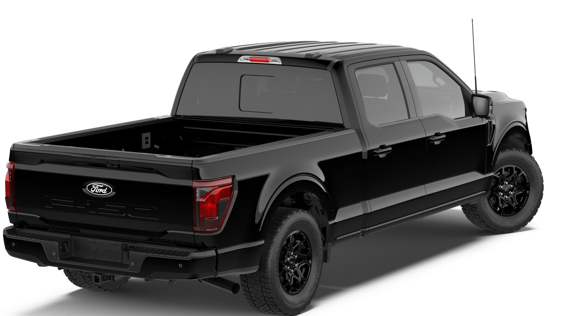 New 2026 Agate Black Metallic Ford XLT image 3