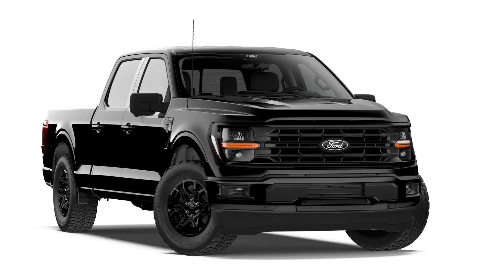 New 2026 Agate Black Metallic Ford XLT image 4