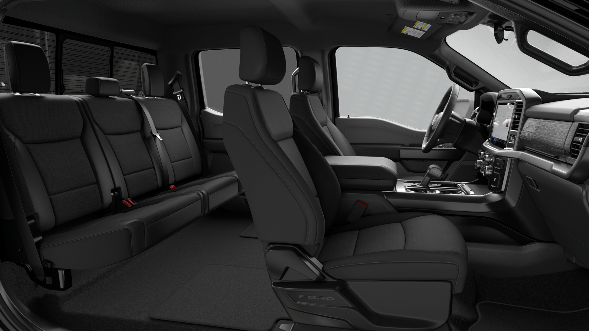 New 2026 Agate Black Metallic Ford XLT image 6
