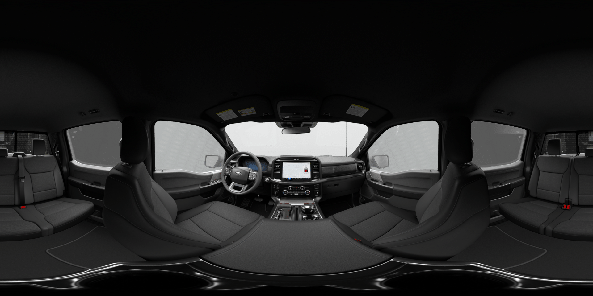 New 2026 Agate Black Metallic Ford XLT image 8