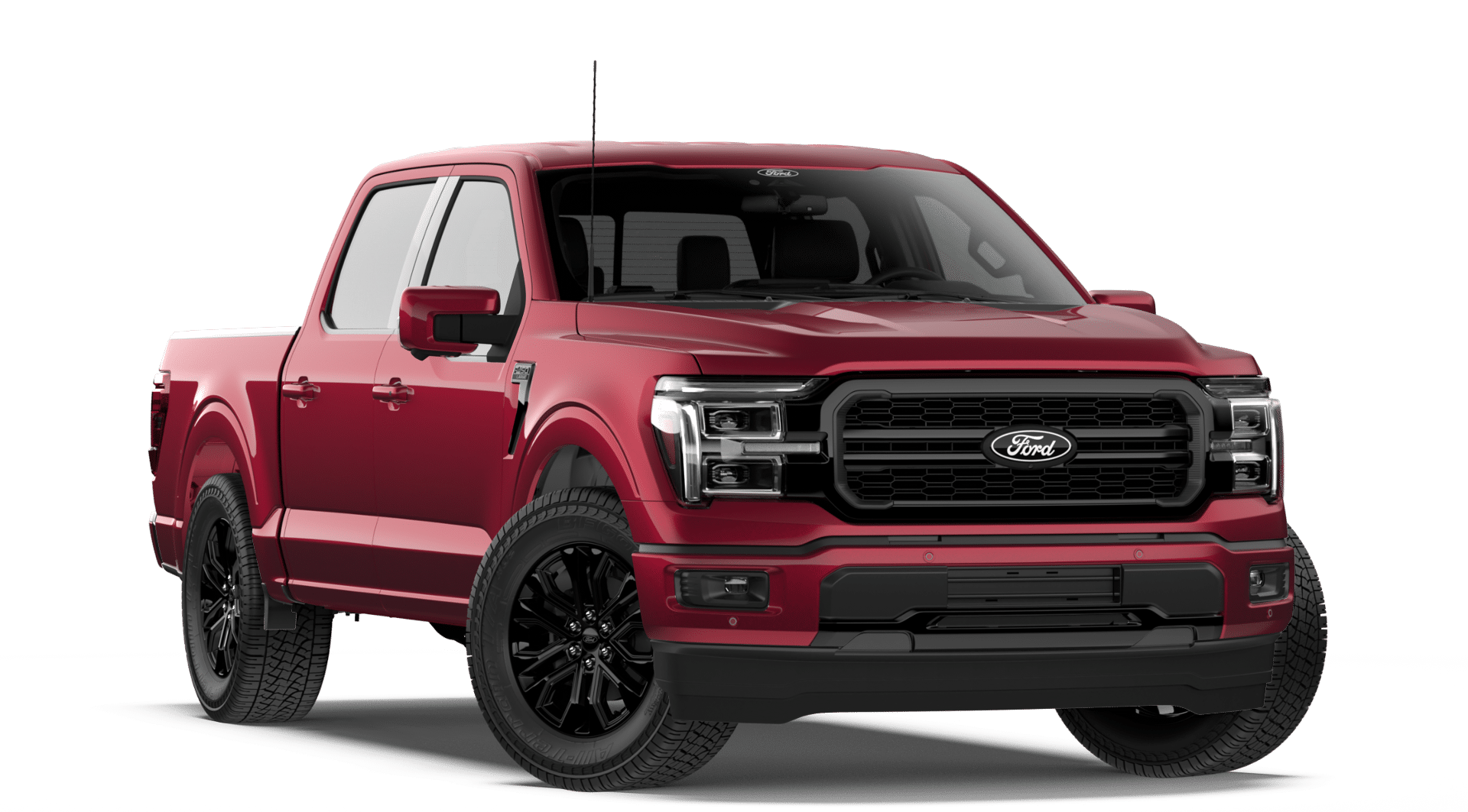 New 2026 Ruby Red Metallic Tinted Clearcoat Ford Lariat® image 4