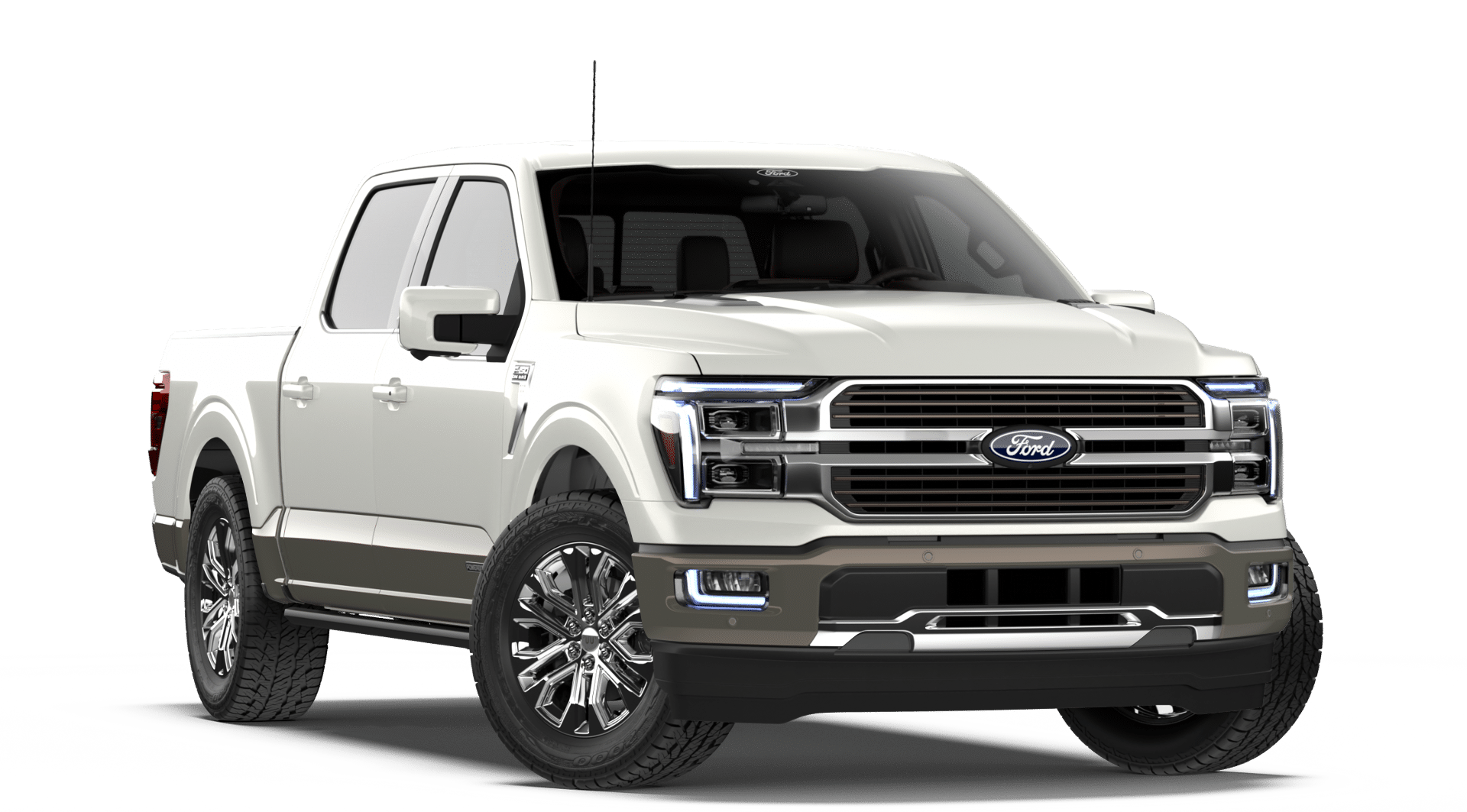 New 2026 Star White Metallic Tri-Coat Ford King Ranch image 26