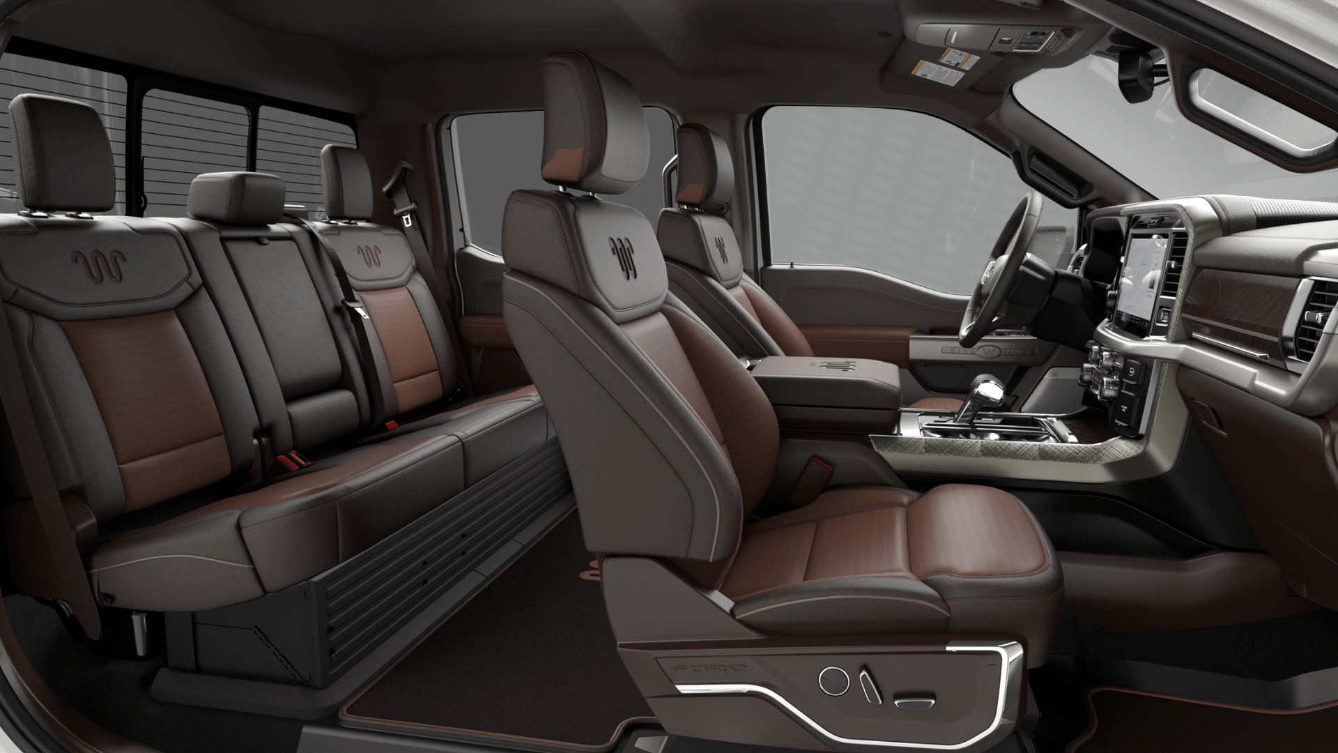 New 2026 Star White Metallic Tri-Coat Ford King Ranch image 28