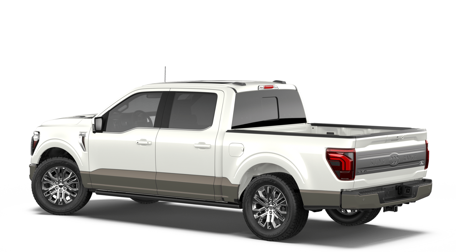 New 2026 Star White Metallic Tri-Coat Ford King Ranch® image 2