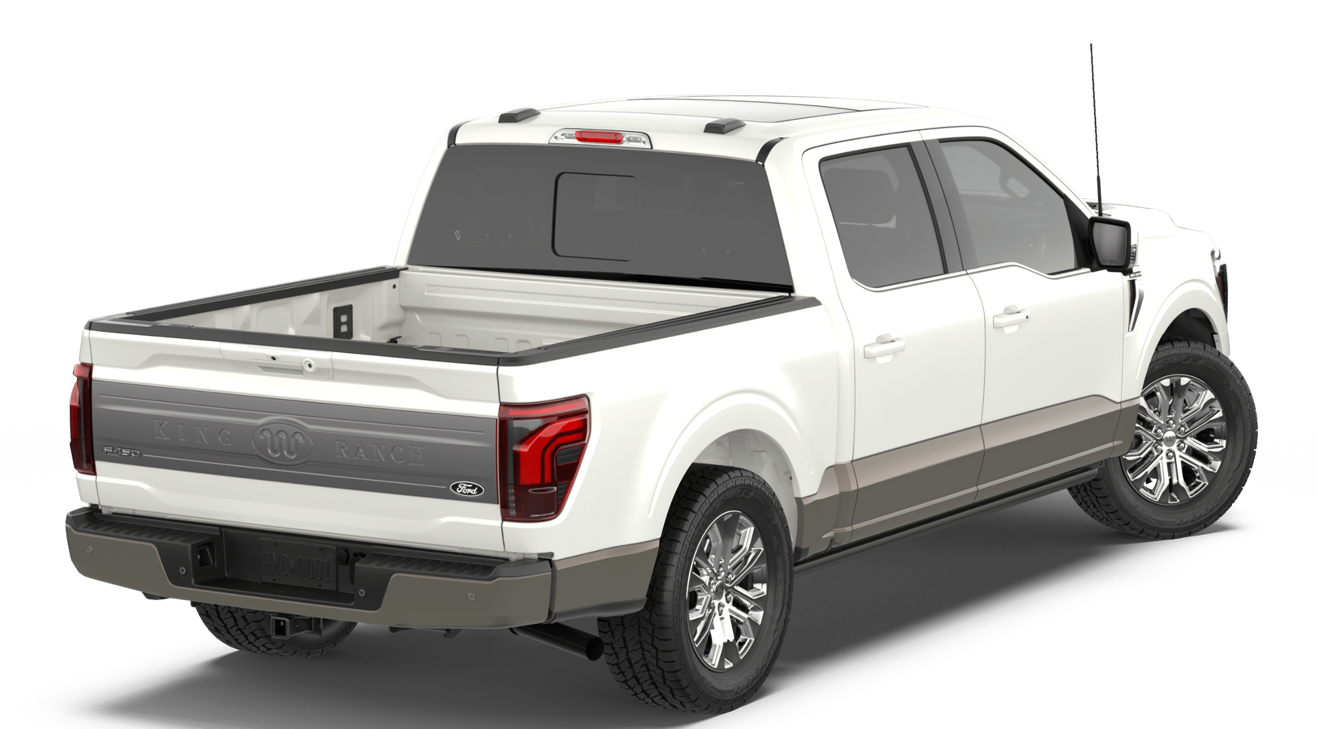 New 2026 Star White Metallic Tri-Coat Ford King Ranch® image 3