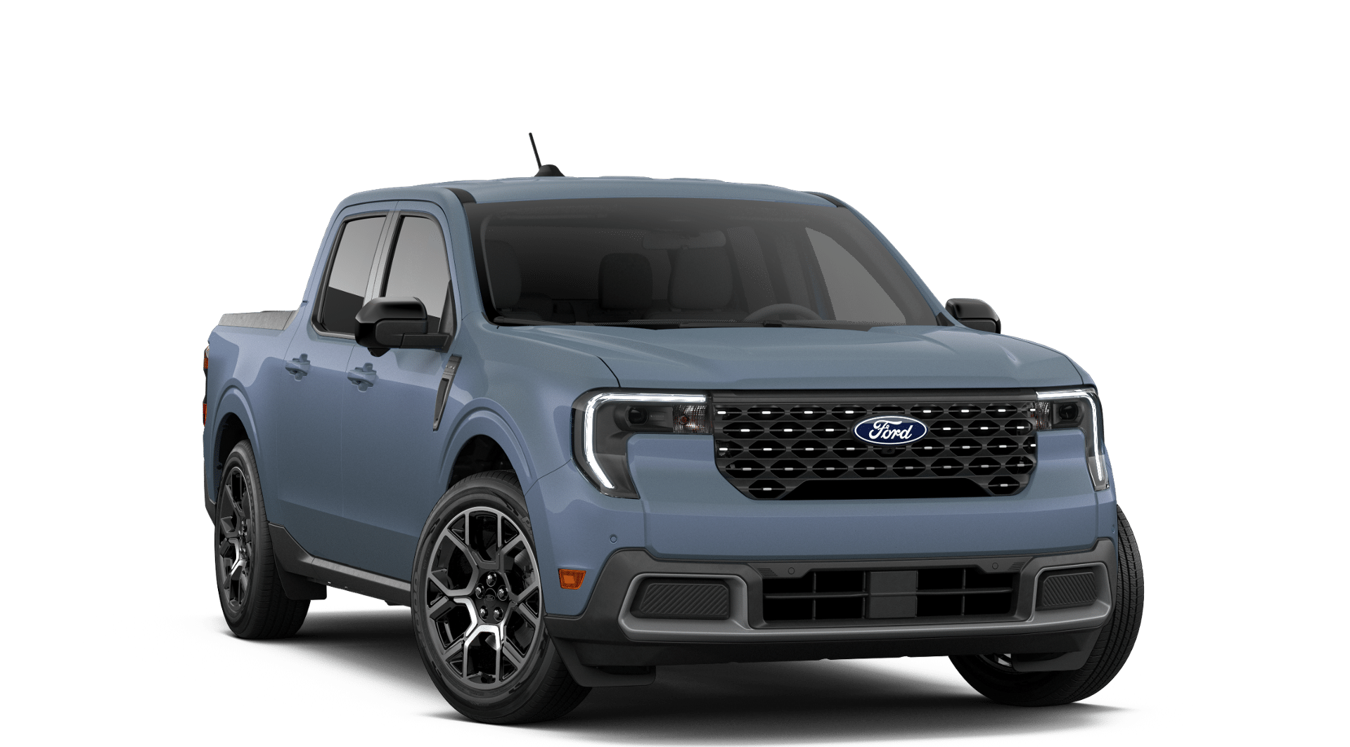 New 2026 Azure Gray Metallic Tri-Coat Ford Lariat® image 4