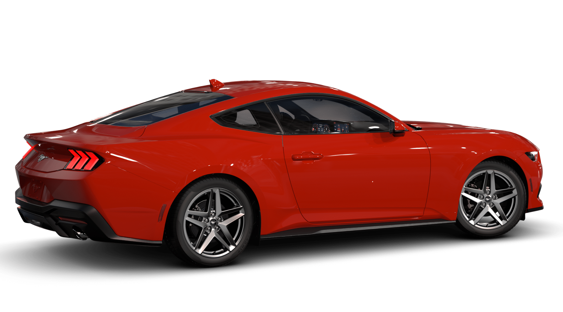 New 2026 Race Red Ford EcoBoost® Premium Fastback image 25