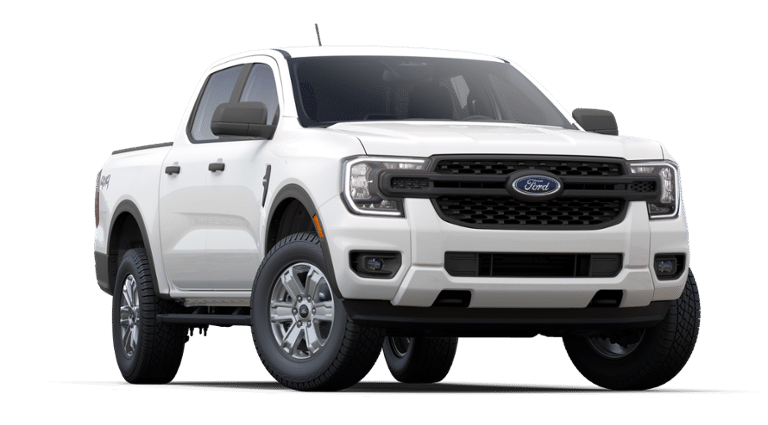 2025 Oxford White Ford Ranger XL 4X4 Truck