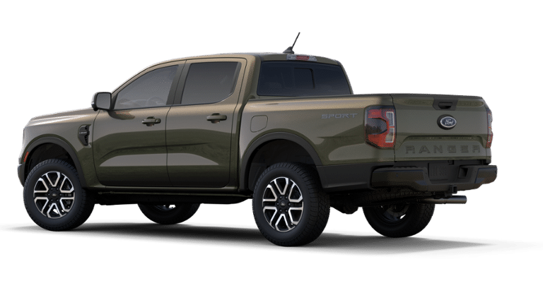 2025 Gray Ford Ranger LARIAT RWD Truck