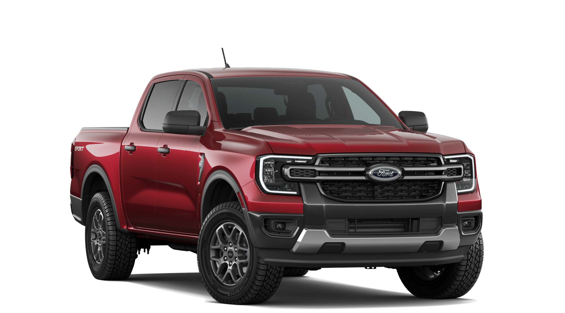 New 2026 Ruby Red Metallic Tinted Clearcoat Ford XLT image 48