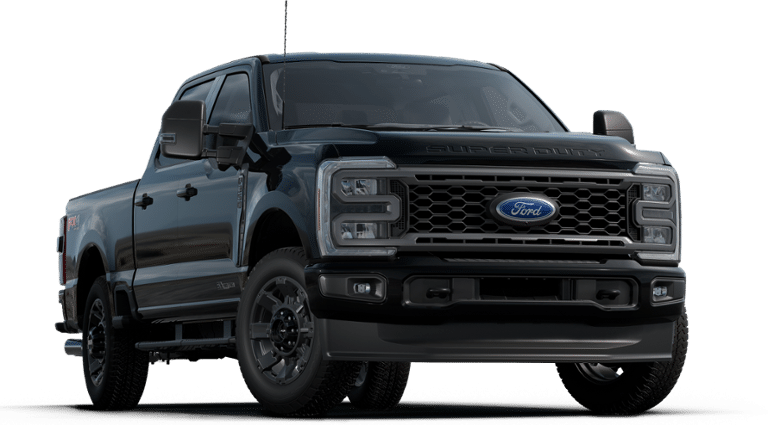 2024 Agate Black Metallic Ford Super Duty F-350 SRW XLT 4X4 Truck