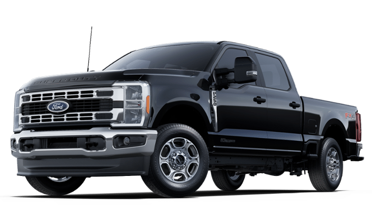 2025 Agate Black Metallic Ford Super Duty F-250 SRW F-250 XLT 4X4 Truck